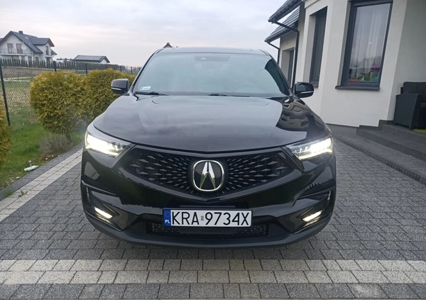 Acura RDX cena 143900 przebieg: 114000, rok produkcji 2019 z Darłowo małe 172